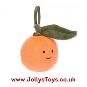 Jellycat Festive Folly Clementine Decoration